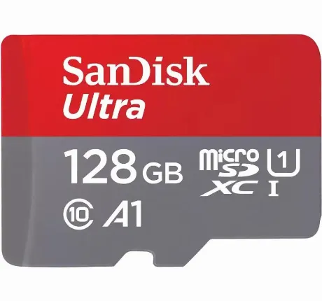 Карта памяти micro SDXC SanDisk Ultra 128Gb A1 C10 U1 UHS-I 140M...